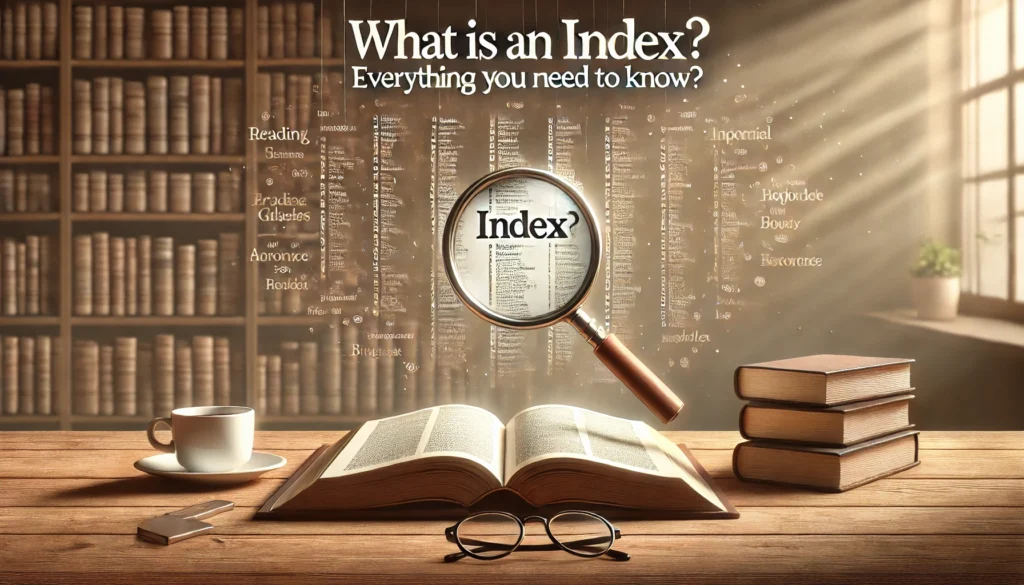 What Is an Index in a Book